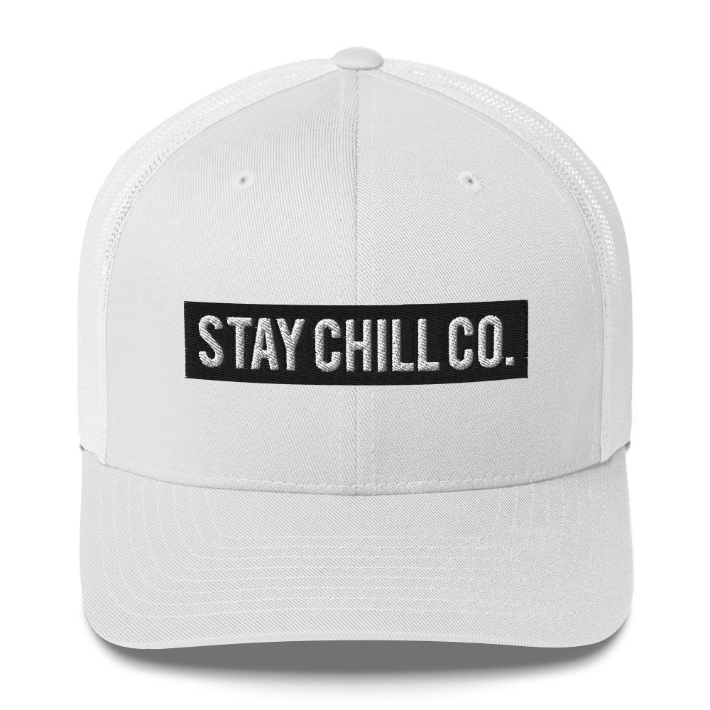 Box Logo Cap White