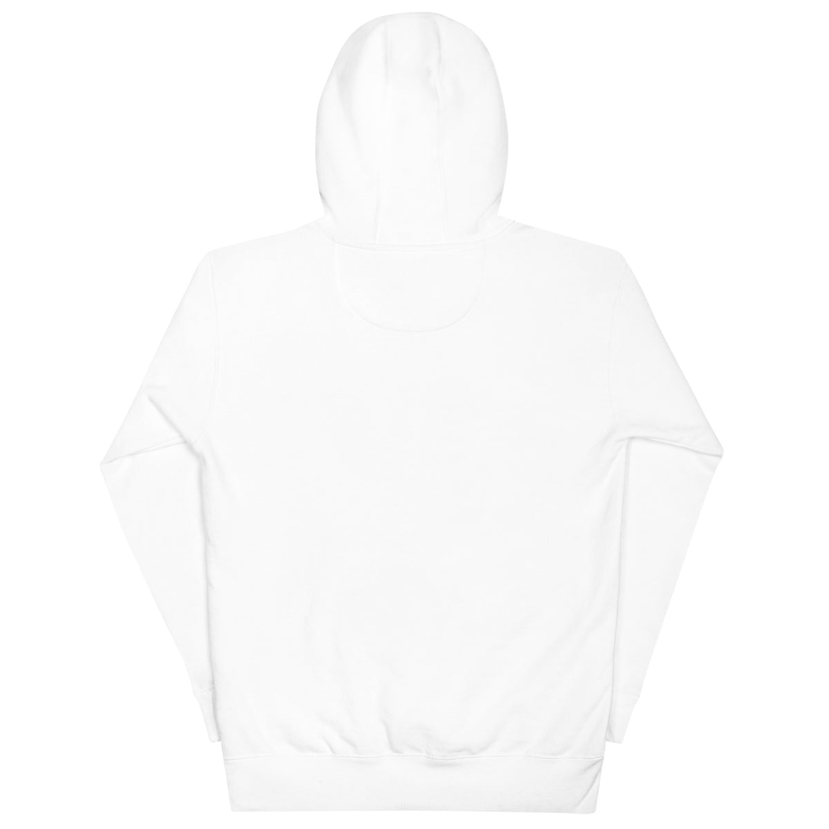 Black Box Logo Hoodie White